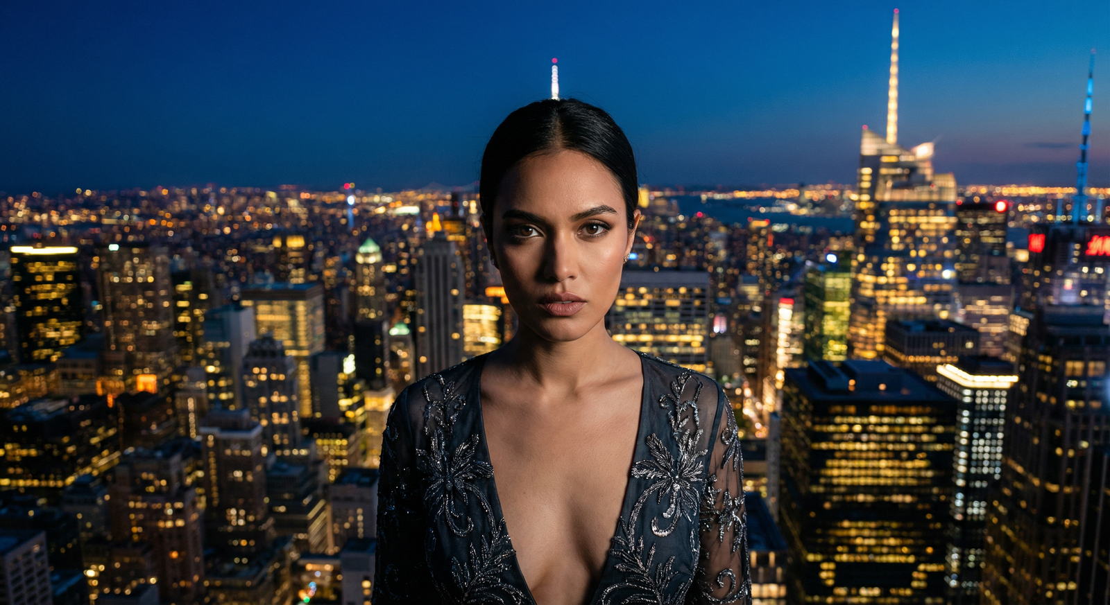 Ejemplo visual de prompt creativo para generación de imágenes con inteligencia artificial