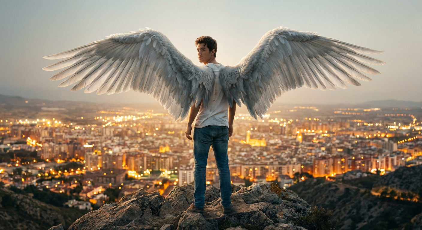 Ejemplo visual de prompt creativo para generación de imágenes con inteligencia artificial