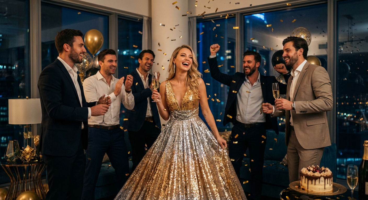 Ejemplo visual de prompt creativo para generación de imágenes con inteligencia artificial