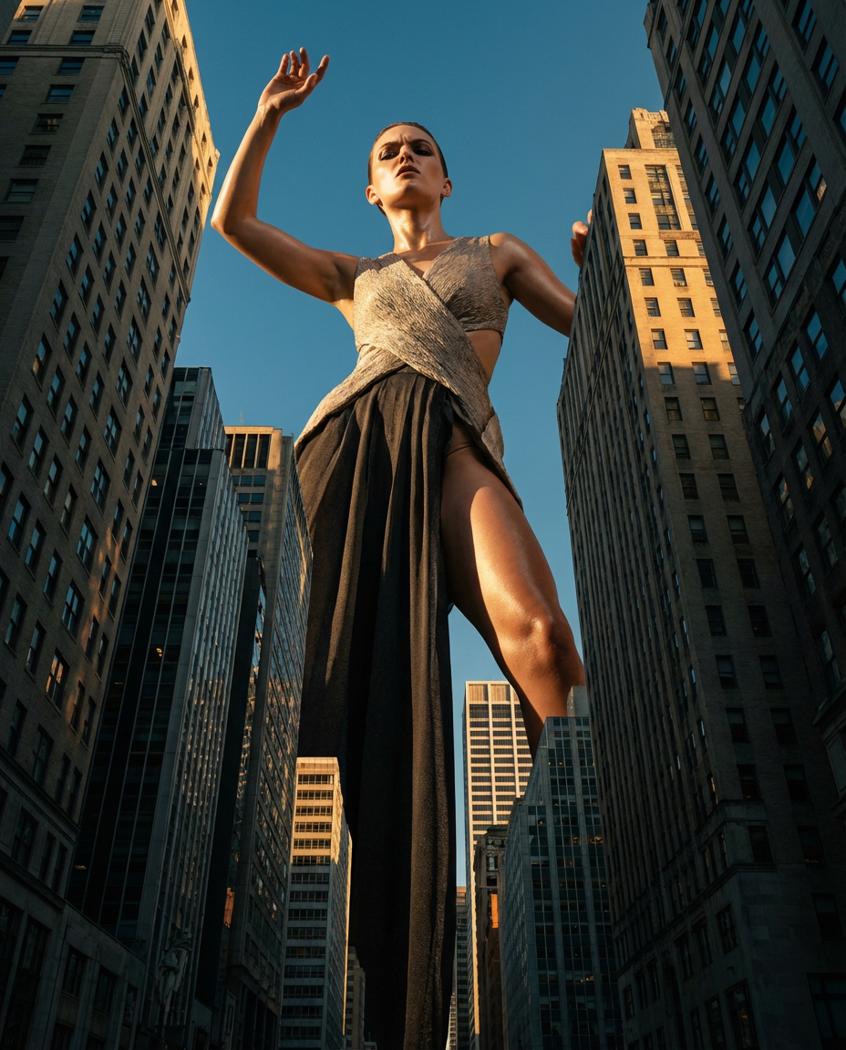 Ejemplo visual de prompt creativo para generación de imágenes con inteligencia artificial